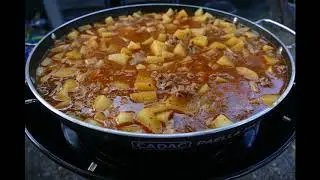 Camping Rezept | Cadac Grillogas | Camping-Grill | Teil 4: Bauerntopf mit Hackfleisch