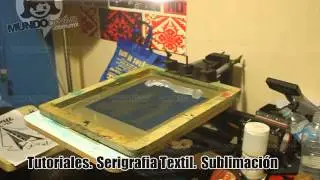 Imprimir sobre colores obscuros sin fondear Tutorial serigrafia vinil textil