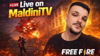 LIVE ON🔥 FREE FIRE AO VIVO🔥 FOCO  TOTAL PRA 2026🔥MaldiniTV