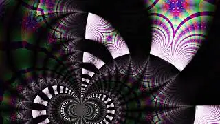 Abstract video synthesis loop 4K 60fps 330secs 8Tel 010