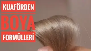 açık kumral renk formülü/ bebek kumralı denemeleri bölüm2/ kuaförden saç rengi formülleri