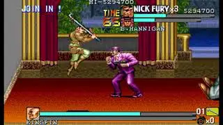 The Punisher (arcade) - Final Boss Kingpin & Ending