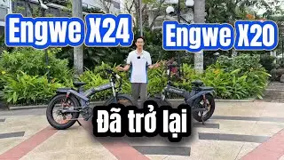 🎁 ENGWE X24 v&agrave; ENGWE x20 đ&atilde; trở lại cửa h&agrave;ng xe đạp điện trợ lực S&Agrave;I G&Ograve;N, H&Agrave; NỘI, B&Igrave;NH DƯƠNG. 