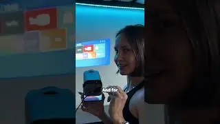 Portable Projector, HY320 Mini Projector with WiFi and Bluetooth