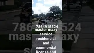 master maxi service recidencial and commercial license and insurance 7864915524