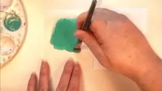 Wax Paper Monotype Print CreativeClassesOnline.com