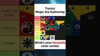 The Best Color Combo In Magic The Gathering || Tierlist #mtg #tcg #tierlist