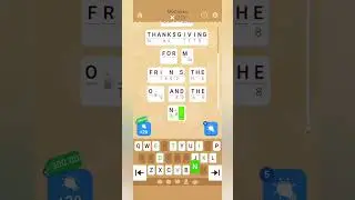 Cryptogram: Word Brain Puzzle | Thanksgiving day | Chapter 2 | Level 3