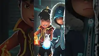 JEDAG JEDUG BOBOIBOY BLAZE VS BOBOIBOY ICE - BOBOIBOY GALAXY BARAJU - Boboiboy Edit