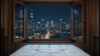 Sleepy Rain Jazz 🌧️🎷 | Smooth Saxophone & Gentle Rain Sounds for Deep Sleep & Relaxation