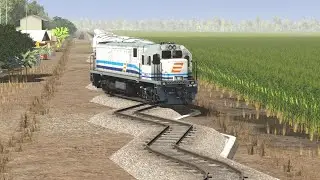 Kereta Api VS Rel Anti Ngantuk Super | Train VS Super Anti Sleepy Rails