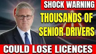🚨 Shock Warning: Thousands of Senior Drivers at Risk of Losing Their Licence in the UK!