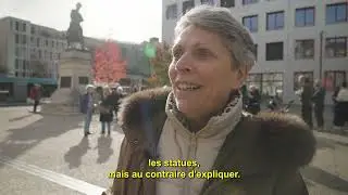 La Table de D&eacute;sorientation : un anti-monument face &agrave; la statue coloniale du sergent Blandan