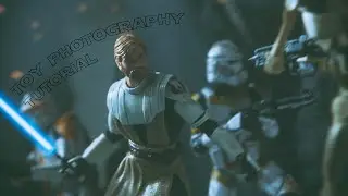 Star Wars Hasbro Black series toy photography tutorial