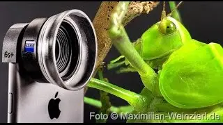 videorecording with iPhone and Zeiss ExoLens&reg; pro Macro Zoom, Lens supplements