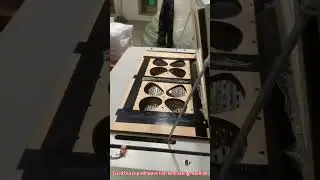 Seamless fixed bra cup adhesive film laminating machine#bonding #fashion #sewing #clothing