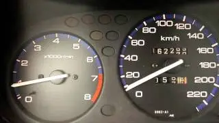 Honda ek3 Turbo 0.5 bar 0-100