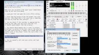 15. Midi Player - How to use midi scale effect