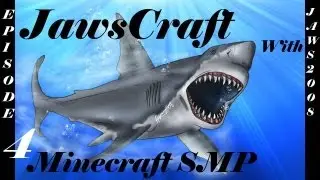 Minecraft JawsCraft Episode 4 - Enderman Farm Beautification - jaws2008