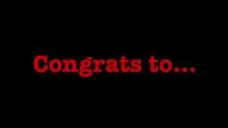 giveaway winners