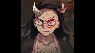 Nezuko is the only demon who has same eye as muzan #demonslayer #fypシ #shorts￼