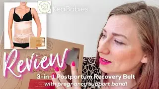 KeaBabies 3-in-1 Postpartum Support Belt Review (with Pregnancy Support Band!) | Best of 2021