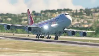 Small Airport! Dangerous Landing – Cargolux Boeing 747 at Gibraltar Airport
