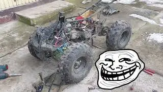 Readucem la viata un atv de 125cc|Partea 1🫡