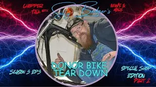 Chopper Build Donor Bike Teardown Part 3 #youtube #bike #building #youtube #video