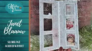 FBLive - 7 jan. Slimline schuifkaart door Janet Blaauw