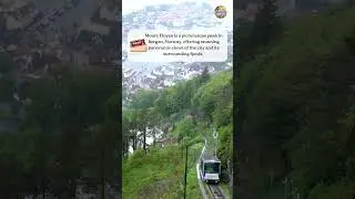 Mount Floyen and the Funicular #short #travel #mountain