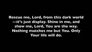 Lord, keep me from this evil and perverted age