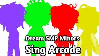 Dream SMP Minors Sing Arcade | Original? | ft. Purpled, Ranboo, Tommy, & Tubbo