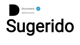 Sugerido Significado En Espa&ntilde;ol