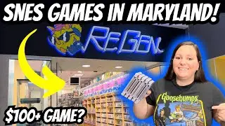 Visiting Video Game Stores in Maryland! $100+ Game? Full SNES Set UPDATE?