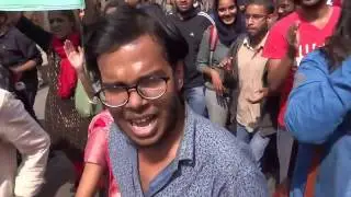 Must watch this Historic March : Khalsa College to DU Arts Faculty Ground against ABVP's Vandalism
