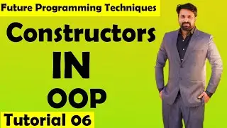 Constructors in OOP|Default Value Parameterized Constructor|OOP with C++|Tutorial 04|Waheed Waqar