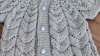 Khubsurat Butterfly Stitch Sweater Design | Sweater ki Bunai | Knitting Tutorial in Hindi