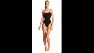 Speedo BS4H Color Block One Piece | SwimOutlet.com