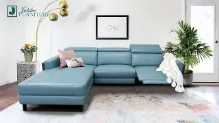 Modern Loons Recliner Sectional  | Jubilee Furniture