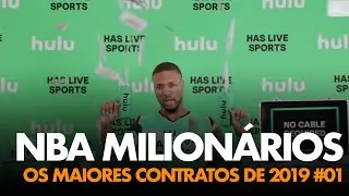 Os 10 maiores contratos de Free Agents da NBA em 2019 | Power Rankings #01