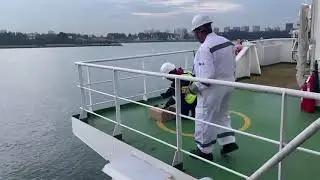 Skyports Drone Services and TFG Marine Leads Drone Shore-to-Ship Bunker Sample Delivery in Singapore