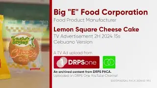 Lemon Square Cheese Cake TV Ad 2H 2024 15s (Cebuano Version) [ST]