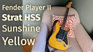 Fender Player II Modified Strat HSS Sunshine Yellow!