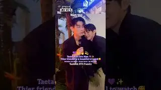 Taetae with Eric Nam at Paradise Art Night 🥰💜 | Kim Taehyung at Frieze Seoul 2025