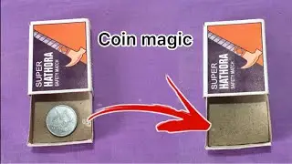 Match box majic trick /How to Make coin magic match Trick Fast way