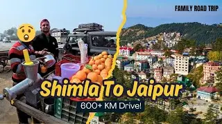 Shimla to Jaipur | Family Road Trip in Creta 2024 Facelift | Ultimate Travel Experience