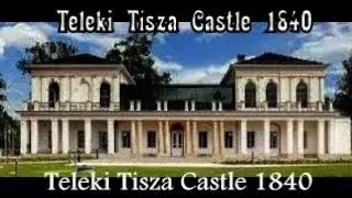 Teleki-Tisza Castle 1840 It was built in!Schloss Teleki-Theiß!! 비디오 테스트4К!Castelo Teleki-Tisza