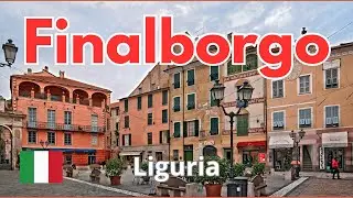 Finalborgo, Italy 🇮🇹 4K Walking Tour - November 2024