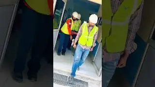 Slip Trip & Fall Mock Drill Conducted #mockdrill #safetyfirst #safetytraining #rescue #solar